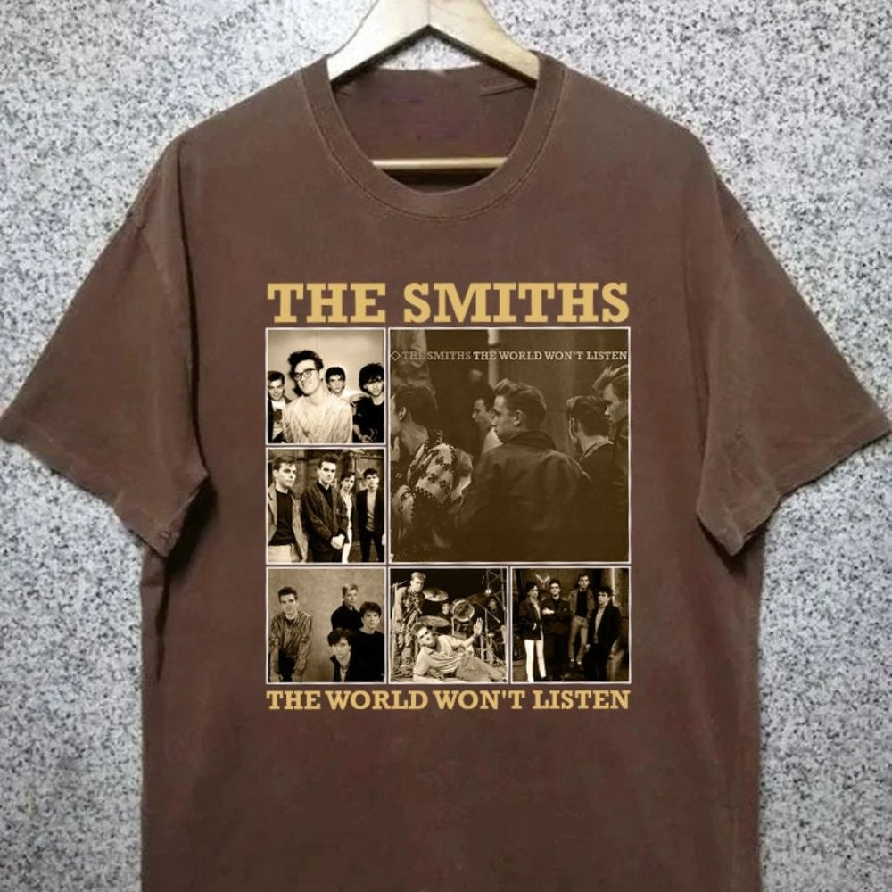 Vintage The Smiths 80s Shirt, The Smiths T-shirt, Vintage The Smiths Shirt, Fan